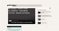 Desktop Screenshot of guitarrista.com